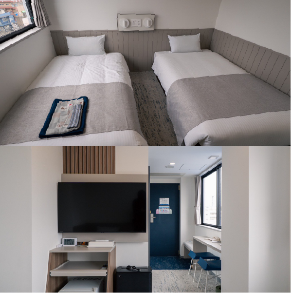 ツイン（道路側）